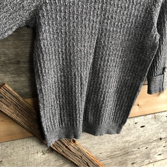 KAREN Scott Petites Size Large Grey Knit Sweater - Picture 3 of 5